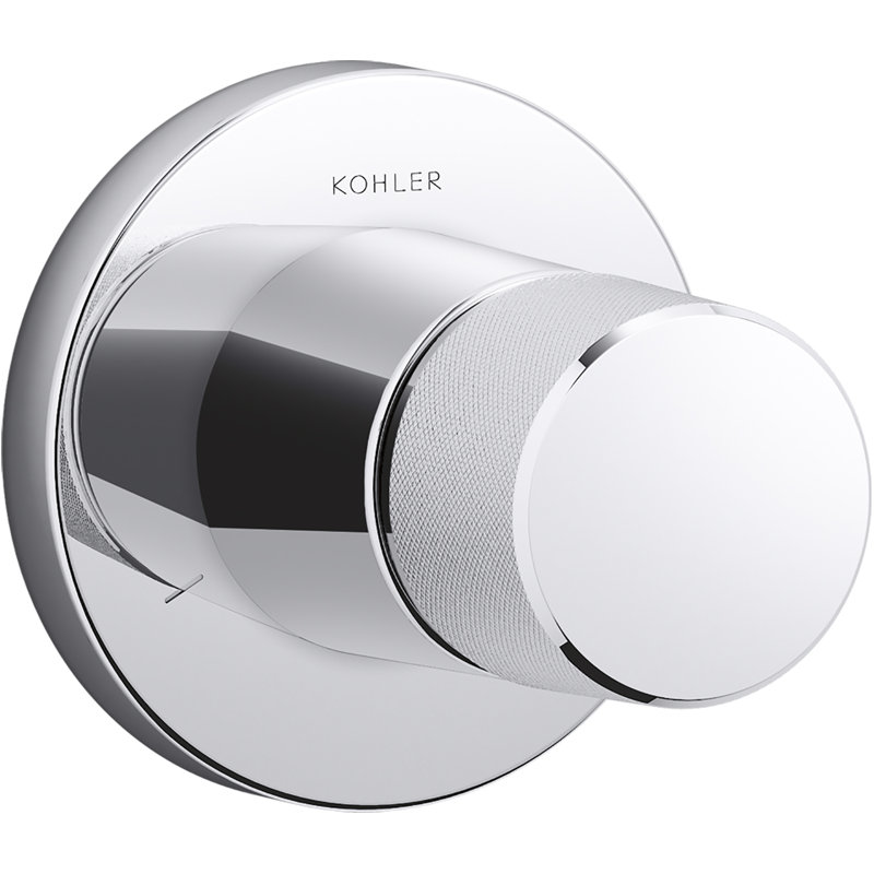 Components Transfer Valve Trim with Oyl Handle, Polished Chrome