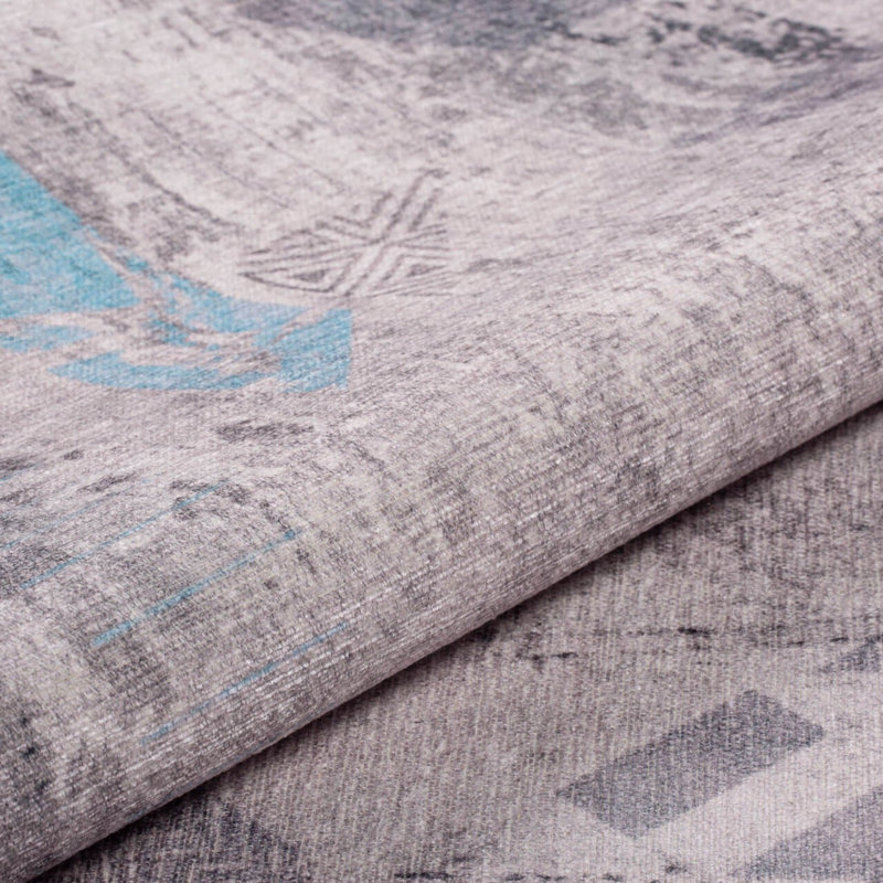 Tapis de couloir doux et durable, 100% polyester, 29,5 po x 59,1 po | Densité de 1850 g / m², hauteur des poils de 0,16 pouce | Polyester recyclé, lavable à la machine à 30 ° C | Idéal pour les vestibules et les espaces de vie