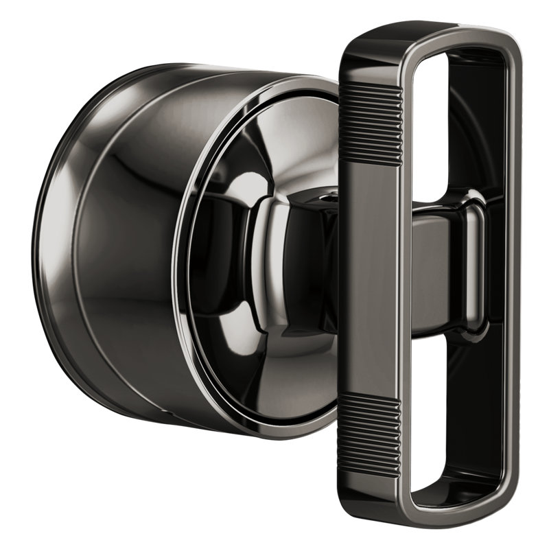 Kintsu® Sensori® Thermostatic Valve Trim, Brilliance Black Onyx, Knob