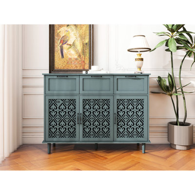 Armoire 3 tiroirs de couleur foncée, idéale pour la chambre à coucher, le salon et le bureau. Porte symétrique, poignée fine en métal noir, tiroir à glissière inférieure lisse, différents articles à couche réglable, bois massif