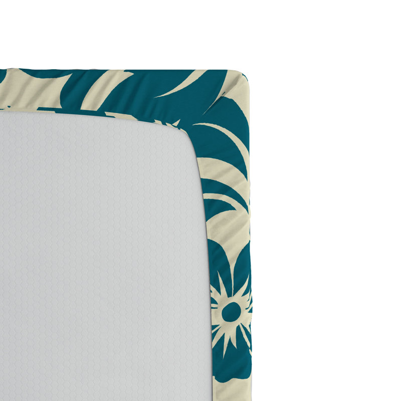 Drap-housse en microfibre Petals Blossoms Shabby, Drap-housse grand