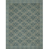 Contemporary Hand Knotted Wool Geometric Shapes Area Rug