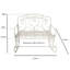 Mcglone Iron Outdoor Bench-1397769970