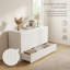 Commode à 6 tiroirs Modern Wave