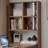 Light-walnut Rectangular Solid Wood desk-1705967443