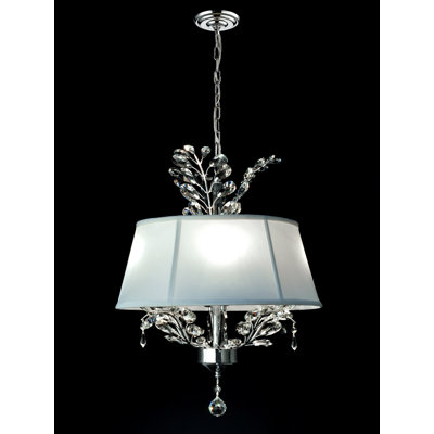 Lustre cylindrique unique et remarquable à 4 lumières Dodge