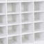 Sleek Design 24 Shoe Cubby Console-667390287