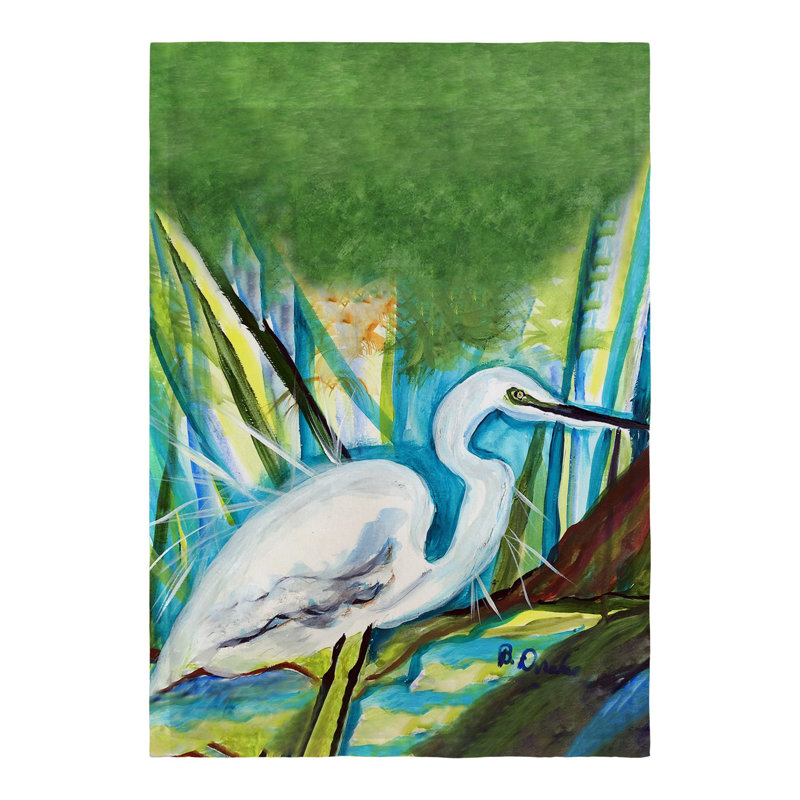 Drapeau de jardin en mélange de polyester 18 po x 13 po Patnaude