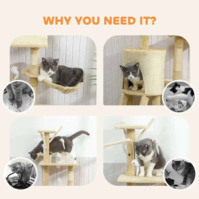 134cm H Cat Tree