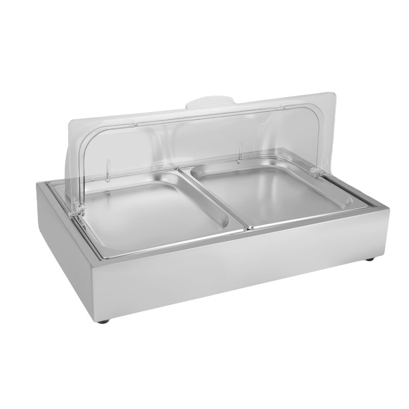 YYBSH Tiered Food Storage Container, Silver