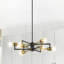 Lustre linéaire moderne Spoutnik à 6 lumières Tommie