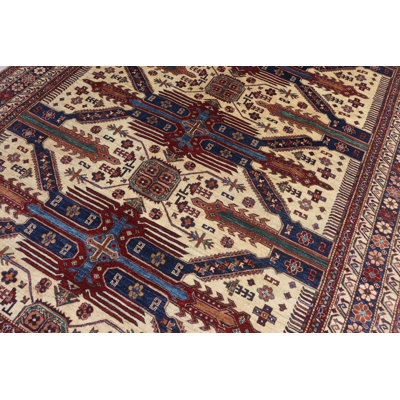 One-of-a-Kind 8'3" X 10' New Age Wool Area Rug in