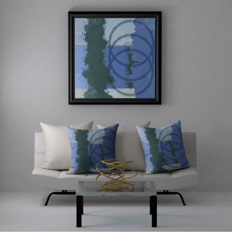 Housse et insert de coussin carré Outlasts Paradise, H 24 po x l 24 po