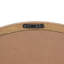 Miroir mural oval en bois