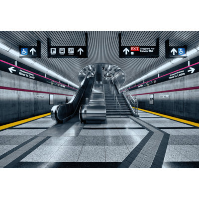 Boru Underground Train 2.54m x 3.68m Wall Mural