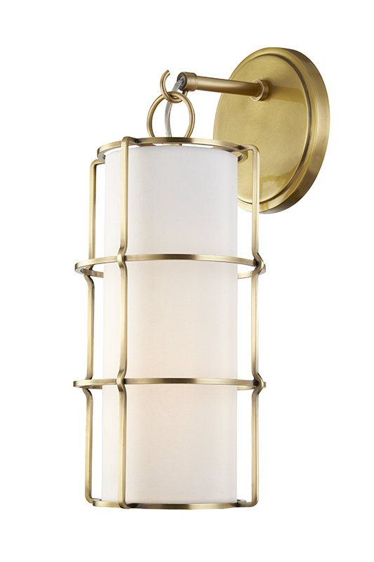 Sovereign 1 - Light Armed Sconce, Aged Brass