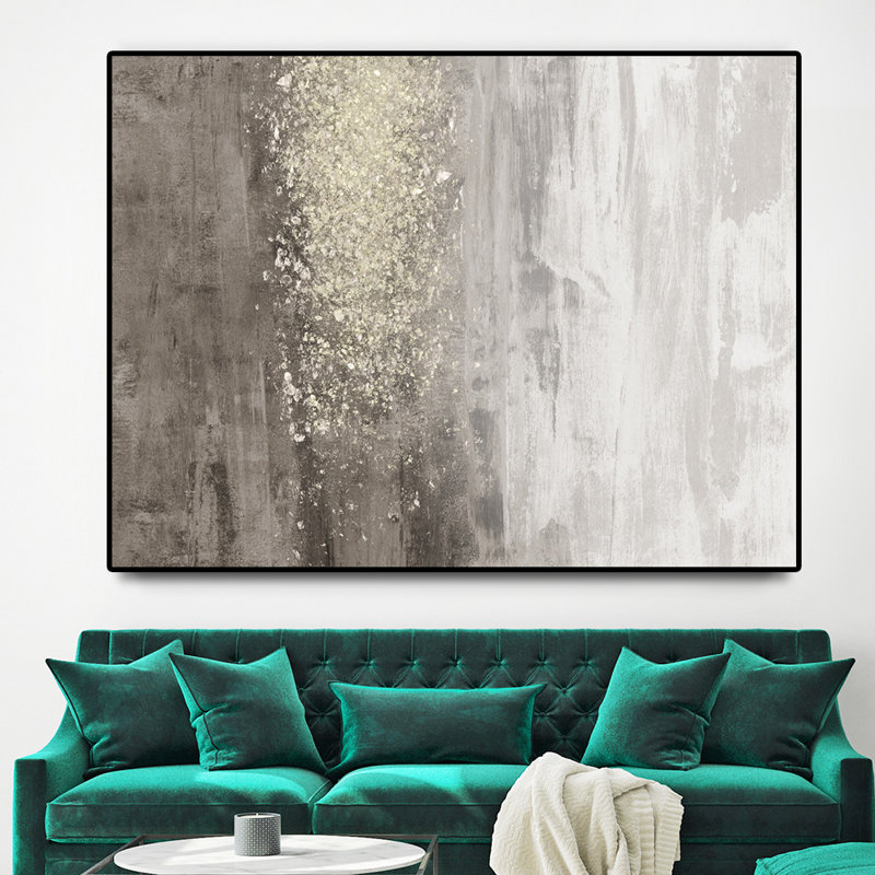 « paillettes rain ii » par jennifer grolier, impression sur toile