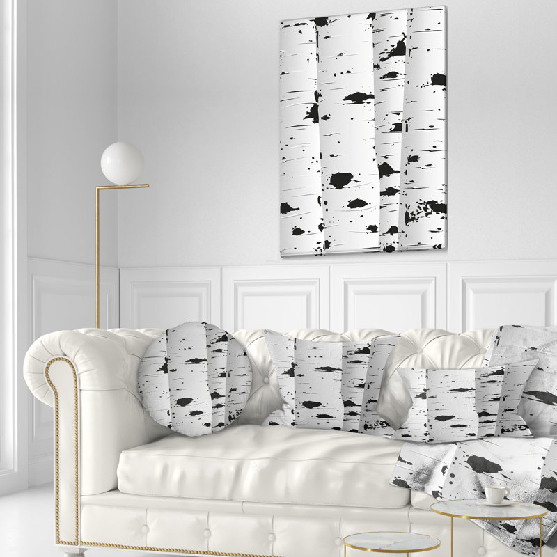 Coussin Birch Tree