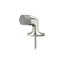 Deltana FDB138U14 Floor Door Bumper 1-3/8", Solid Brass in Polished Nickel