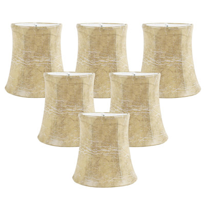 Faux Leather Bell Lamp Shade