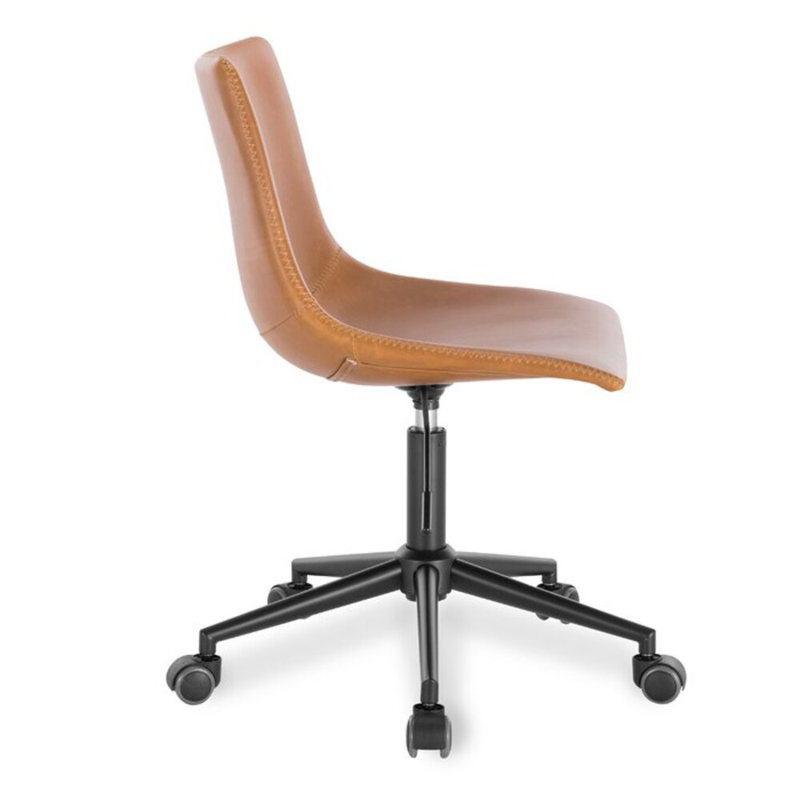 Chaise de travail Voncile, Brun clair
