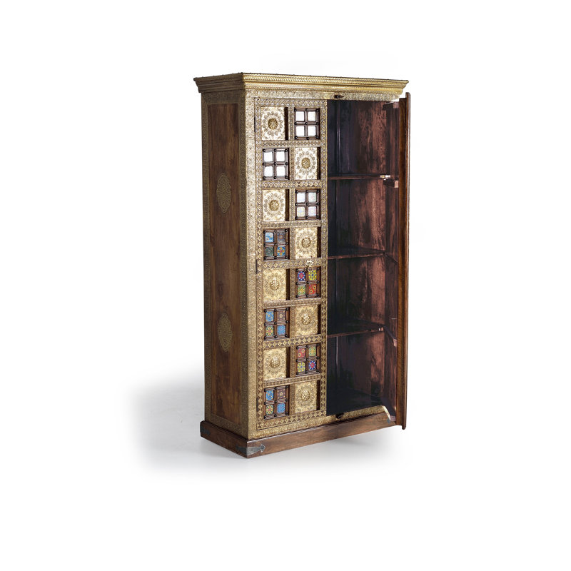 Marnie 2 Door Solid Wood Wardrobe