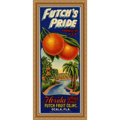 Futch's Pride Citrus Label (1930-1950)