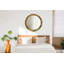 Huldar Glass Flat Wall Mirror