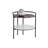 Patel 20.25'' W Metal Nightstand - Grey