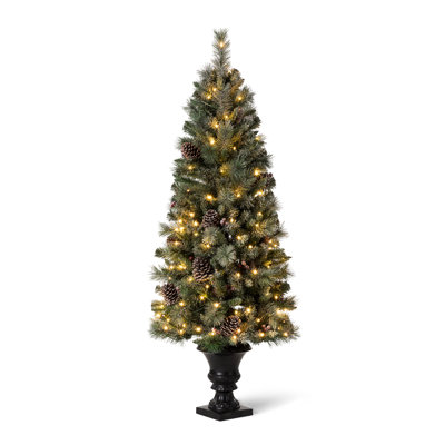 Green Artificial Christmas Tree with Clear/White Lights