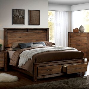 Loon Peak® Serpa Bookcase Bed | Wayfair