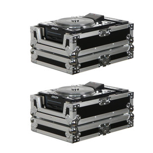 Odyssey Large Format Universal Digital Media Player Cases, 2-Pack | 2 x FZCDJ (Set of 2)