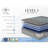Restonic Comfort Care 12" Hybrid Euro Top Mattress, Individual Pocketed Coil Mattress , Plush Comfort, Queen-238229906-238229904