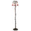 Lampe sur pied 3 lumières 58 "Tiffany Pond Lily 58"-1316180163