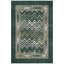 Tapis Cinder2 moderne à rayures effet pinceau, vert, gris et blanc, antidérapant, à poils courts, pour intérieur et extérieur, adapté aux animaux domestiques, salon, chambre, salle à manger, entrée, couloir, bureau, lavable-160648869