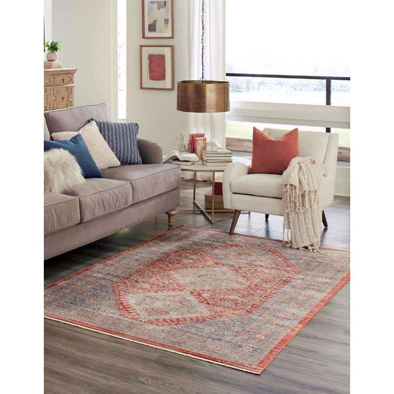Gabbs Oriental Indoor Rug, Rectangle 4' x 6'