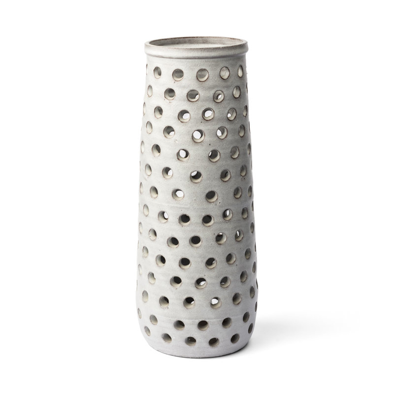 Vase de table 19 po, H 19,1 po x l 7,5 po x P 7,5 po