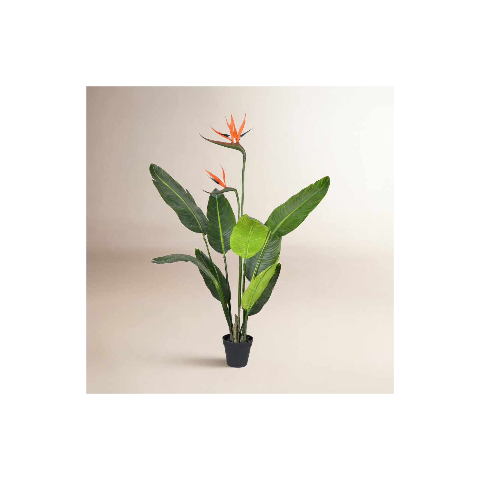 Faux Plant in Pot, 36" H x 14" W x 14" D