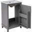 Meuble-lavabo de salle de bain de 20 po - Lavabo en céramique de qualité inclus avec évier