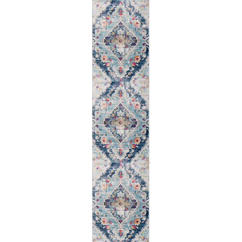 Kymiere Abstract Indoor Rug, Runner 2'3" x 6'
