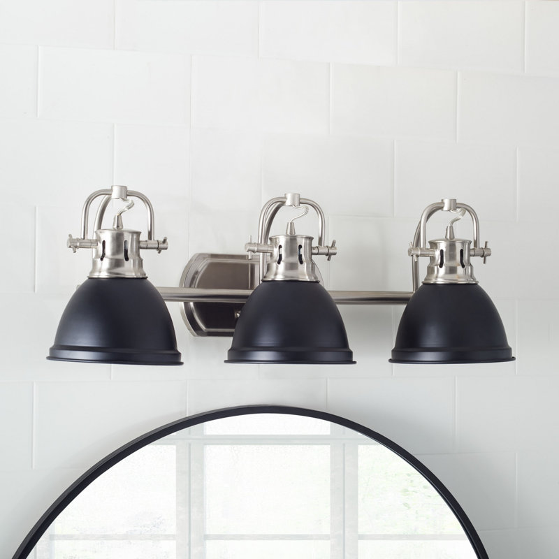 Sabrina 3 - Light Dimmable Vanity Light, Black