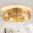 20" Boho Caged Ceiling Fan Light Flush Mount Remote Hemp Rope 6-Speed Reversible Quiet Motor for Bedroom Living Room Kitchen