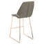 Metzler Upholstered Counter Stool with Metal Frame-464518966-464645743
