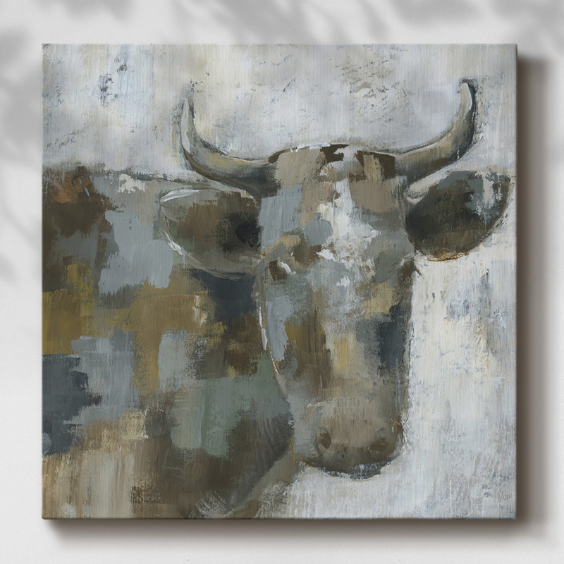 Peinture sur toile, H 16 po x l 16 po