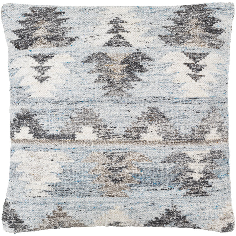 Alyssa Polyester Throw Square Pillow Cover & Insert, Polyester, 20"H x 20"W
