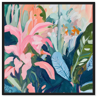 Art Remedy, art tropical brillant sur toile