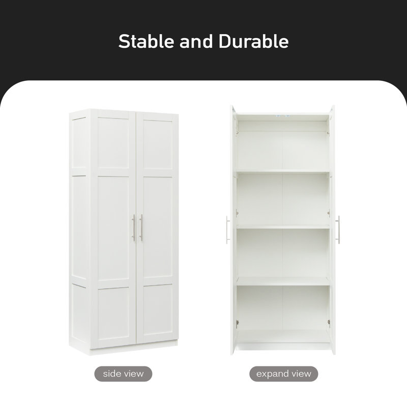 Armoire Elide, Blanc