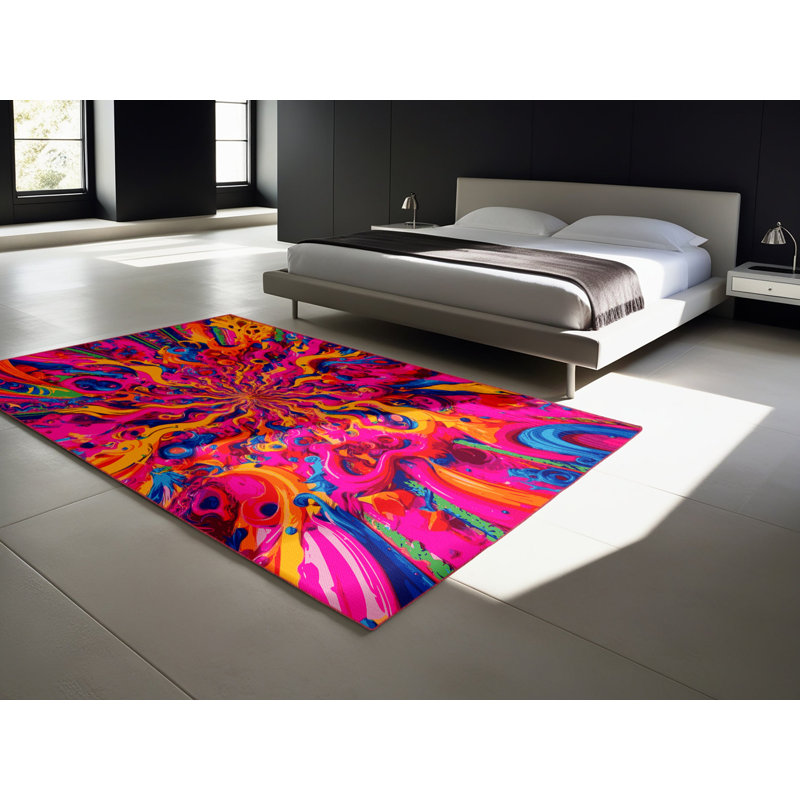 Fractal Flow Rug, Round 7'