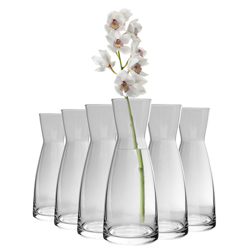 Bormioli Rocco Ypsilon Glass Carafe, 20.4cm H x 8.4cm W x 8.4cm D