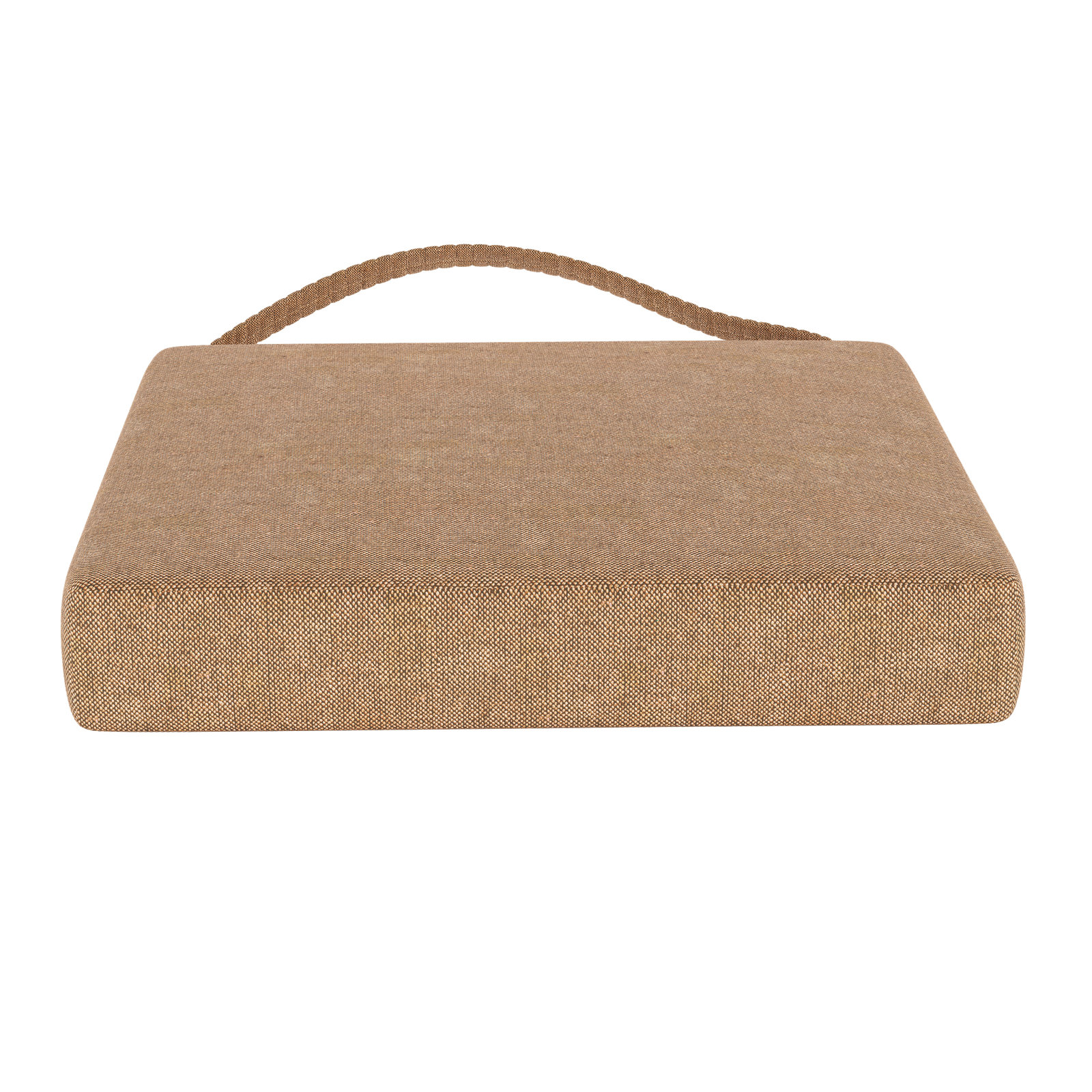 Sunbrella® Indoor/Outdoor Dining Chair Cushion, Canvas Heather Beige Sunbrella® Canvas